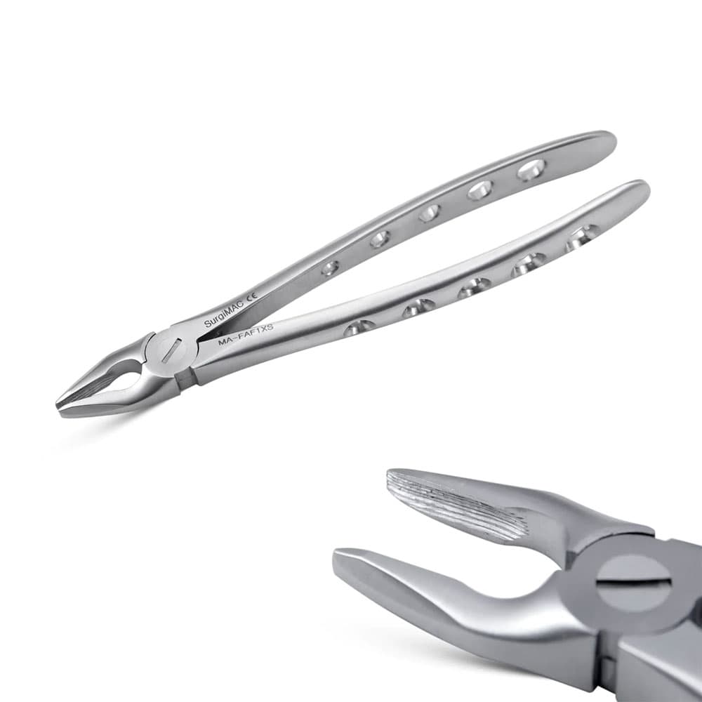 Surgimac Air Series Atraumair #1 Standard Extraction Forceps, Upper Incisors, Stainless Steel, 1/Pk - Air Series Atraumair #1 Standard Extraction Forceps, Upper Incisors, Stainless Steel, 1/Pk - Image 1
