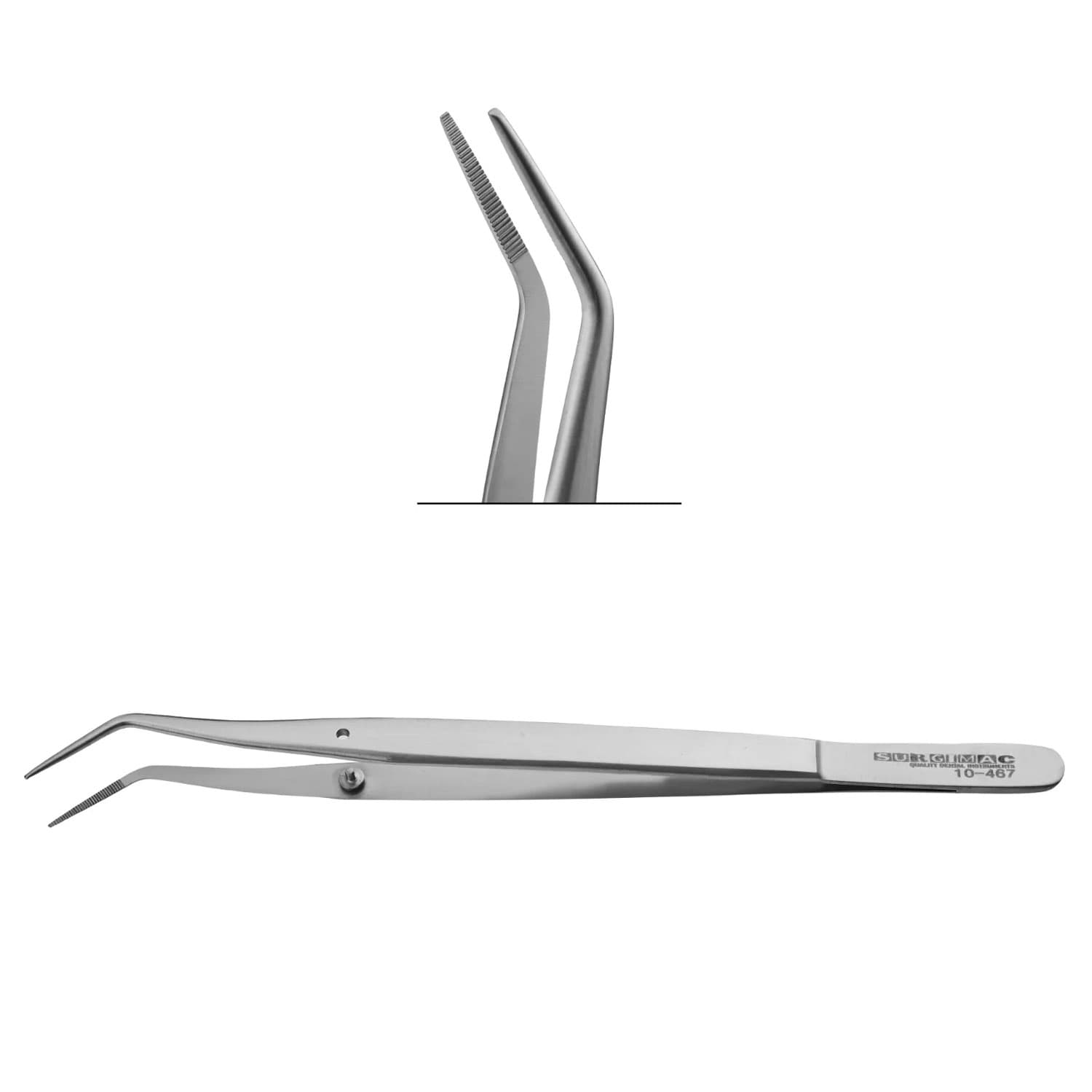 Surgimac Air Series Stainless Steel #19 Dressing Pliers, Serrated Tips, 1/Pk - Air Series Stainless Steel #19 Dressing Pliers, Serrated Tips, 1/Pk - Image 1