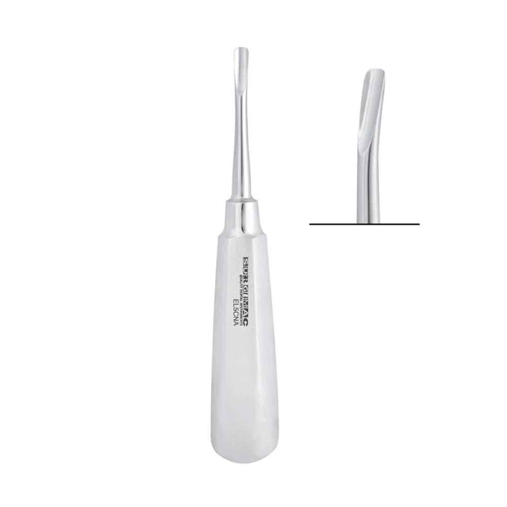 Surgimac Air Series Stainless Steel 5mm Non-Serrated Elevator, Straight, 1/Pk - Air Series Stainless Steel 5mm Non-Serrated Elevator, Straight, 1/Pk - Image 1