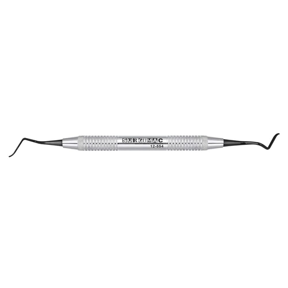 Surgimac Air Series Double-Ended Stainless Steel Vista #4 Tunnelling Knife, Black Tips, 1/Pk - Air Series Double-Ended Stainless Steel Vista #4 Tunnelling Knife, Black Tips, 1/Pk - Image 1