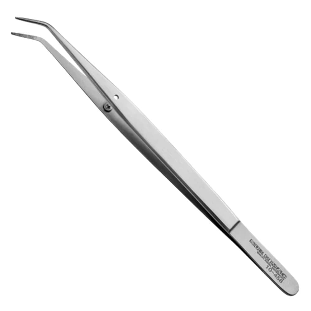 Surgimac Air Series College Cotton Pliers, MacAir Serrated Tips, Stainless Steel, 1/Pk - Air Series College Cotton pliers MacAir Serrated tips 1/Pk - Image 1