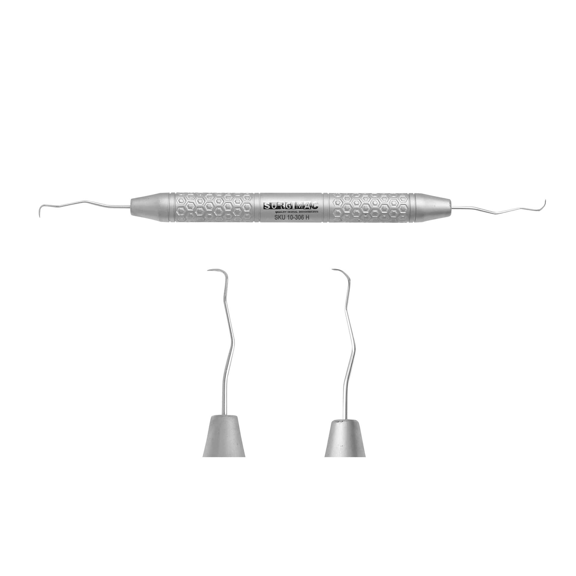 Surgimac Hexa Series #11/12 ODU Explorer, Double-Ended, Stainless Steel, 1/Pk - Hexa Series #11/12 ODU Explorer, Double-Ended, Stainless Steel, 1/Pk - Image 1