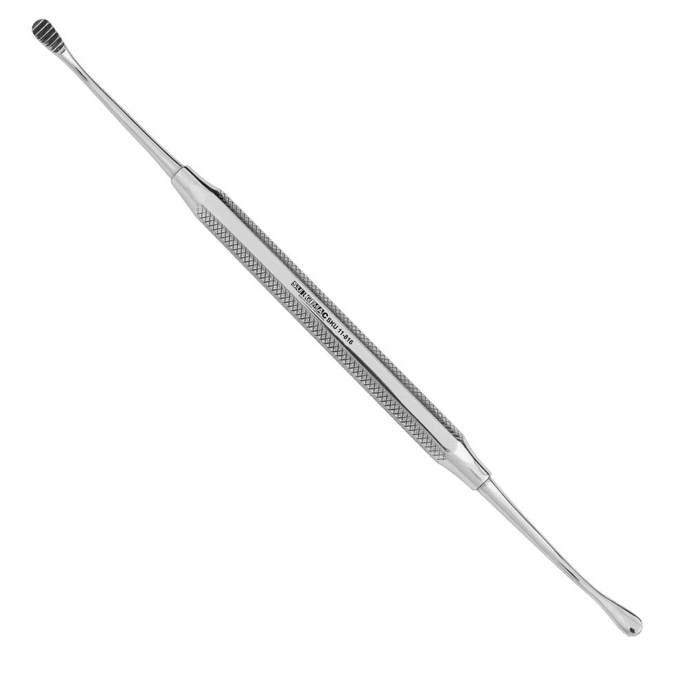 Pro Series #2 Stainless Steel Wahl Bone File, Double-Ended, 1/Pk - Pro Series #2 Stainless Steel Wahl Bone File, Double-Ended, 1/Pk. Features 8.1mm wide working ends for final smoothing and contouring of alveolar bone surfaces. - Image 1