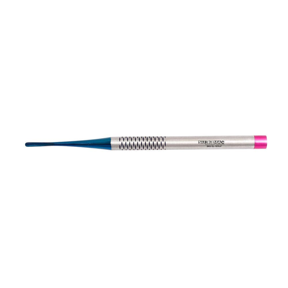 Pro Series PDL 6 Luxating Elevator, 4mm Forward Angle Curved, Serrated Blue (TiN) Tips, 1/Pk - Pro Series PDL 6 Luxating Elevator, 4mm Forward Angle Curved, Serrated Blue (TiN) Tips, 1/Pk - Image 1