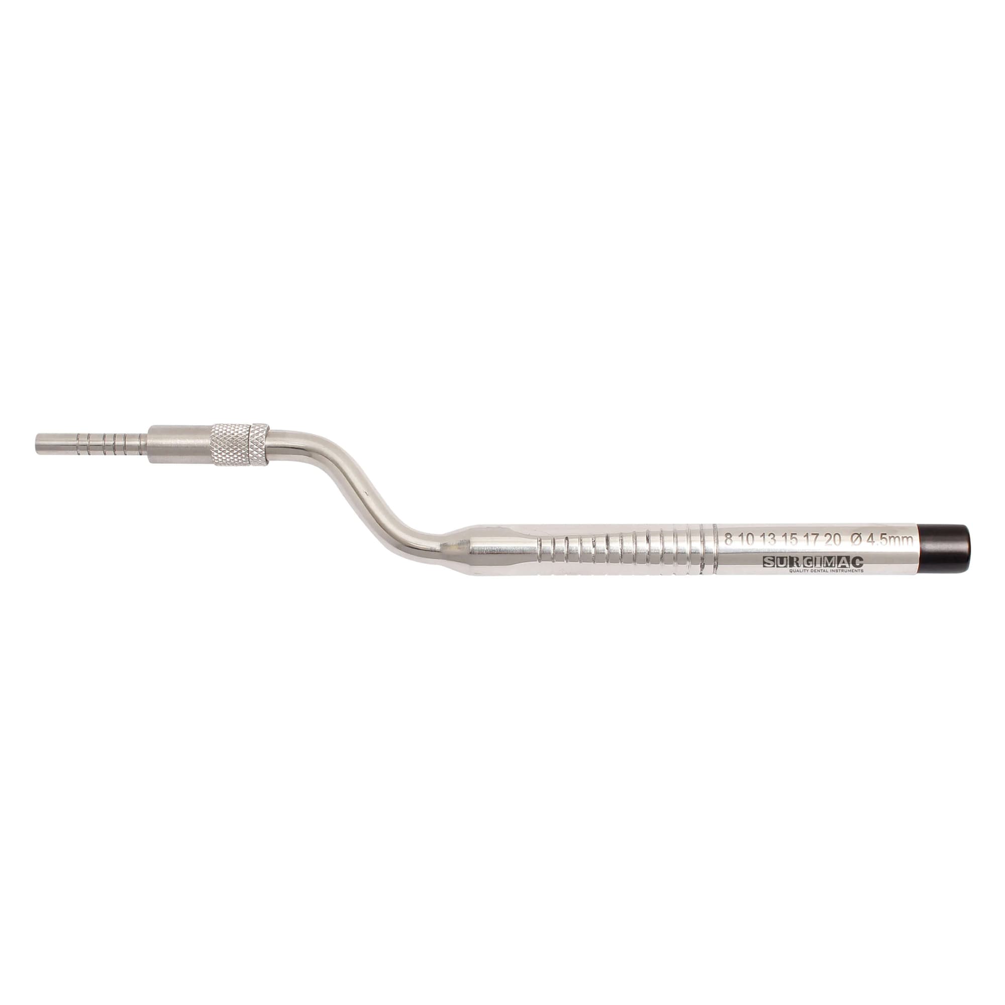 Pro Series Straight Sinus Osteotome, Concave 2.6mm Diameter, L-Key Stops, 1/Pk - Pro Series Straight Sinus Osteotomes, Concave 2.6mm Diameter, L-Key Stops, 1/Pk - Image 1