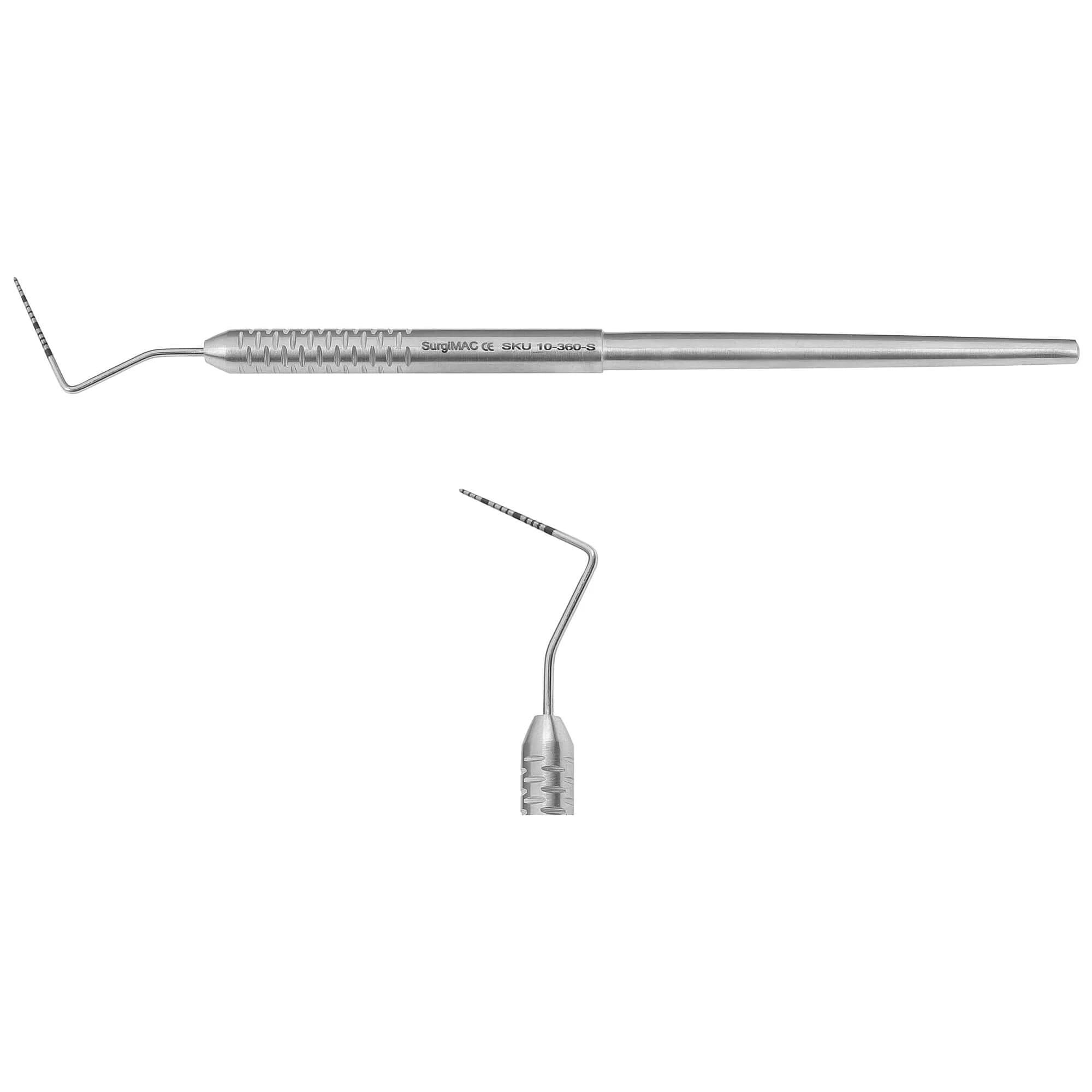 Surgimac Slim Series UNC 15 Stainless Steel Probe, Single End, Single Instrument - Slim Series UNC 15 Stainless Steel Probe, Single End, Single Instrument - Image 1