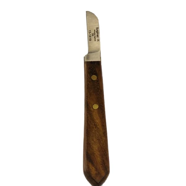 SurgiMac #7R Laboratory Knife with Stainless Steel Blade and Wooden Handle, 1/Pk - SurgiMac #7R Laboratory Knife with Stainless Steel Blade and Wooden Handle, 1/Pk - Image 1