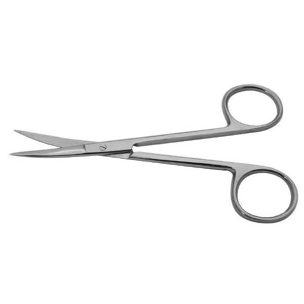 SurgiMac Iris 4.5" Curved Scissors, 1/Pk - SurgiMac Iris 4.5" Curved Scissors, 1/Pk - Image 1