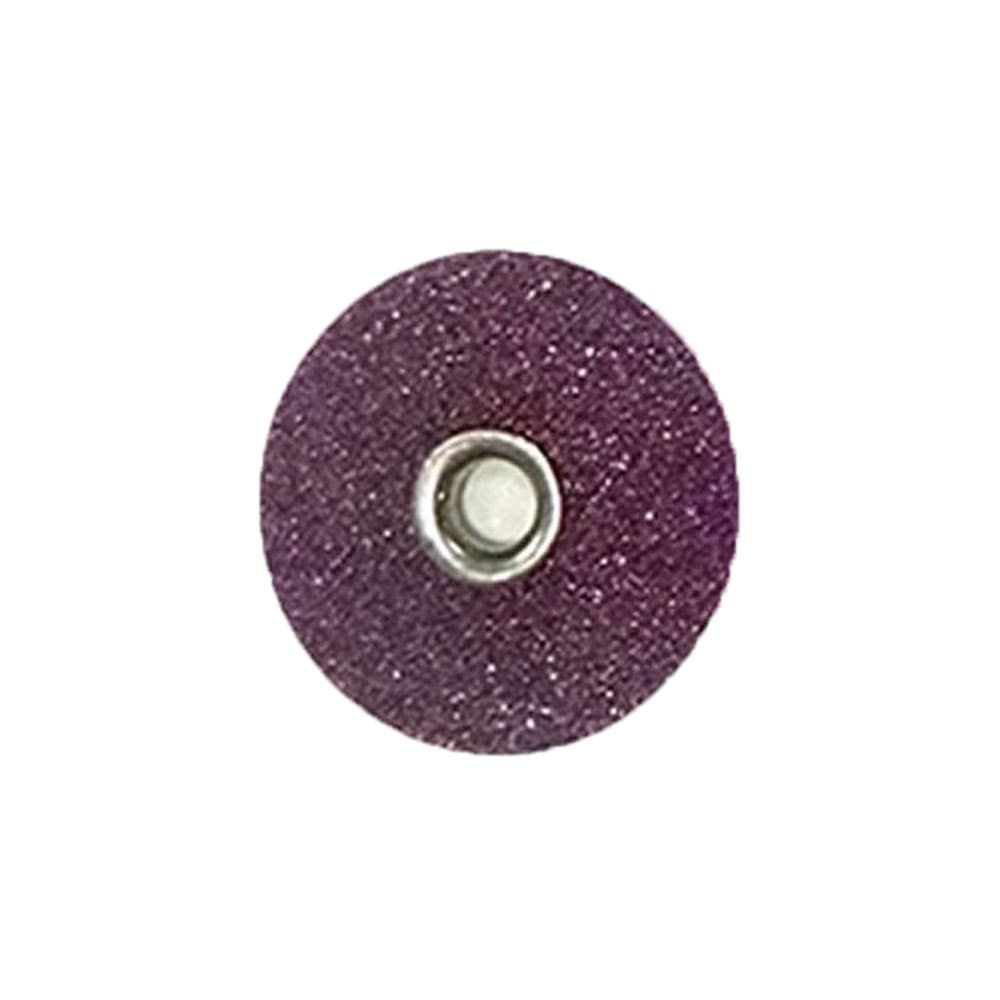 Praxis Sandpaper Discs, 1/2" Diameter, Coarse Grit, Pop-On Mandrel, 30/Pk - Praxis Sandpaper Discs 1/2" - COARSE 30/Pk. POP-ON. For composite restoration - Image 1