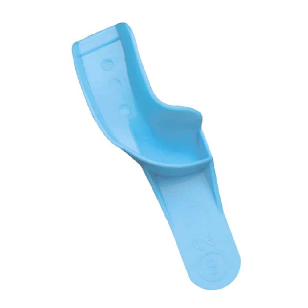 Top Quality Manufacturing #8 Quadrant Upper Right, Lower Left Solid Impression Tray, 12/Pack - Top Quality Manufacturing #8 Quadrant Upper Right, Lower Left Solid Impression Tray, 12/Pack - Image 1