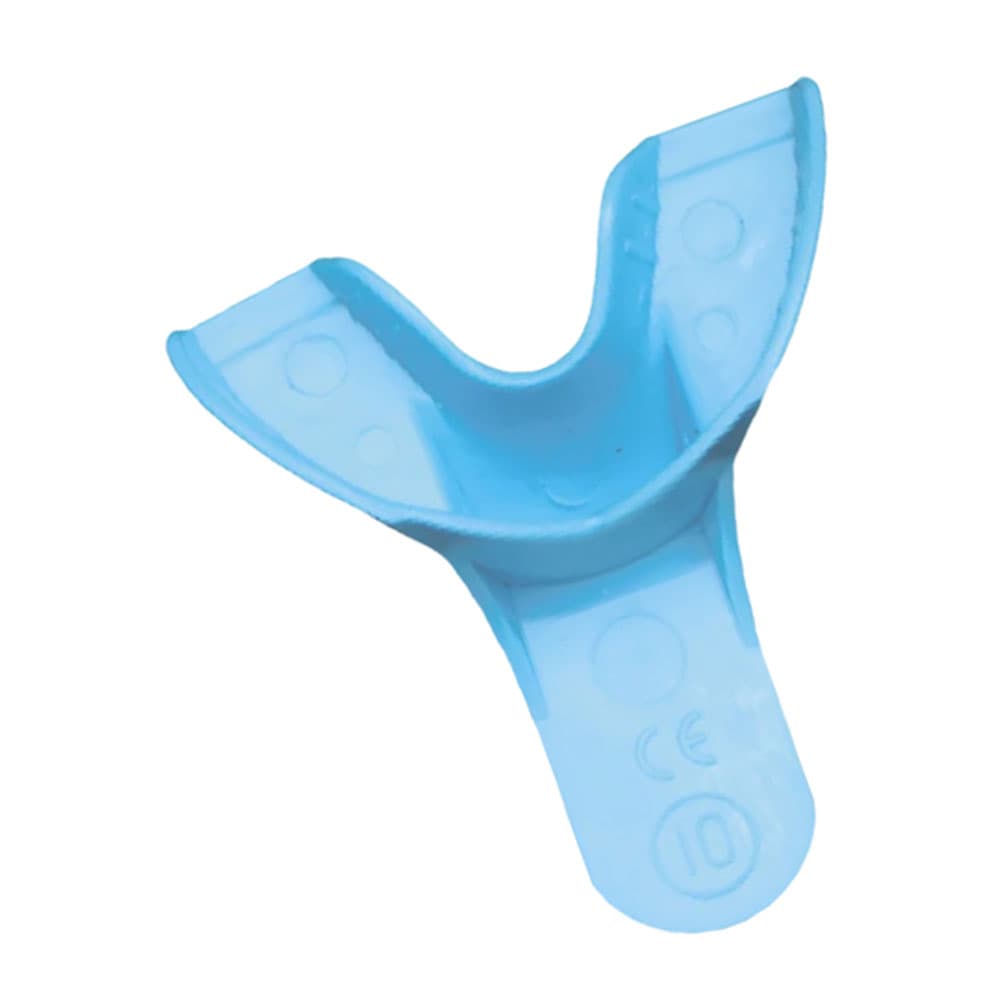 Top Quality Manufacturing #10 Anterior Lower Solid Impression Tray, 12/Pack - Top Quality Manufacturing #10 Anterior Lower Solid Impression Tray, 12/Pack - Image 1