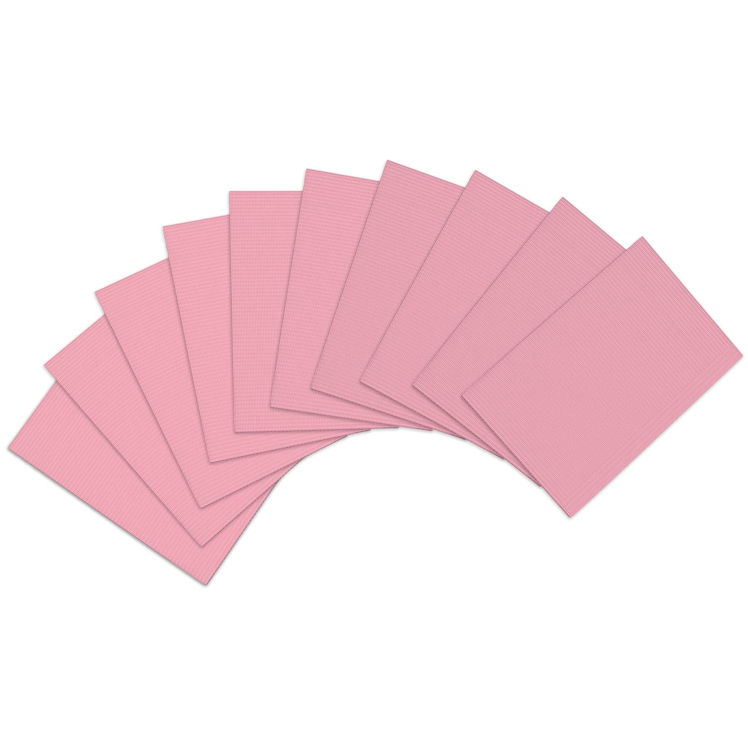 Top Quality Manufacturing 2-Ply Paper/1-Ply Poly Bibs, 13" x 18", Mauve, 500/Case - Top Quality Manufacturing 2-Ply Paper/ 1-Ply Poly Bibs, 13" x 18", Mauve, 500/Case - Image 1