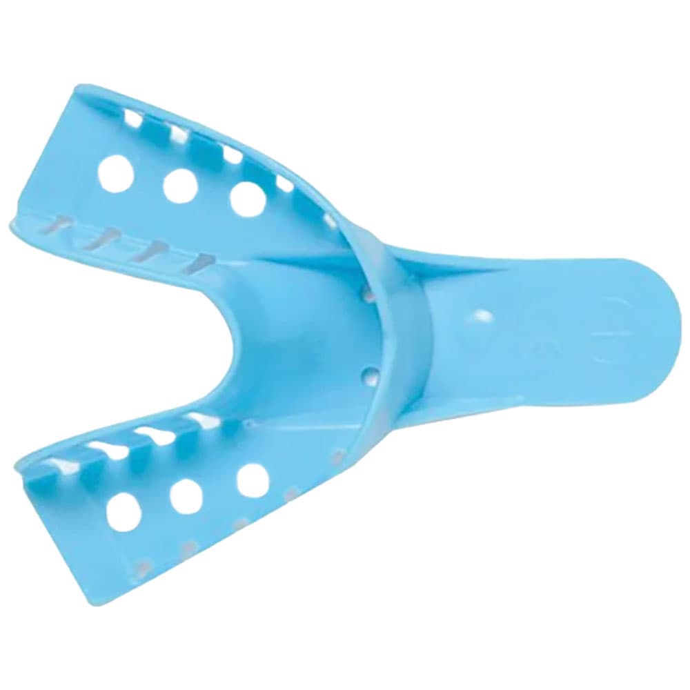 Top Quality Manufacturing #4 Medium Lower Perforated Impression Trays, 12/Pk - Top Quality Manufacturing #4 Medium Lower Perforated Impression Trays, 12/Pk - Image 1