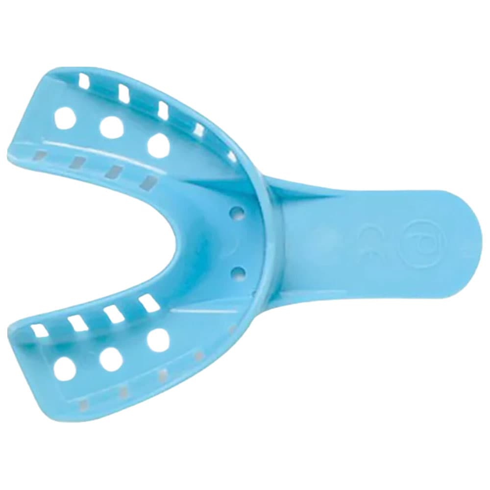 Top Quality Manufacturing #6 Small Lower Perforated Impression Trays, 12/Pk - Top Quality Manufacturing #6 Small Lower Perforated Impression Trays, 12/Pk - Image 1