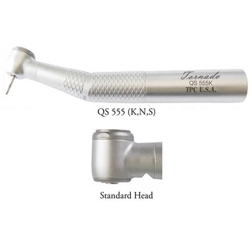 Tornado High-Speed Dental Handpiece, Non-Fiber Optic, Star Type, Standard Head with Triple Water Spray, Push Button, Auto Chuck, Ceramic Bearing - Tornado Non-Fiber Optic Handpiece, Star Type, Standard Head with Triple Water - Image 1