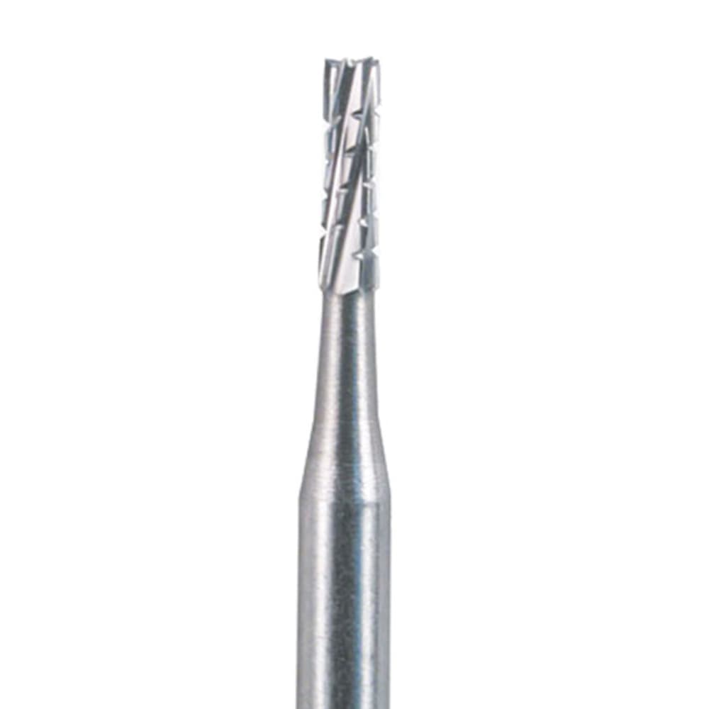 TriRockDental FG #557 Straight Flat-End Fissure Carbide Burs, Single Use, 10/Pk - TriRockDental FG #557 Straight Flat-End Fissure Carbide Burs, Single Use, 10/Pk - Image 1
