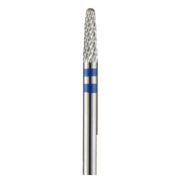 TriRockDental HP #41P Medium Cone with Domed End Diamond Cut Carbide Lab Bur, 2.3 mm, 1/Pk - TriRockDental HP #41P Medium Cone with Domed End Diamond Cut 1/Pk. 2.3 mm HD - Image 1