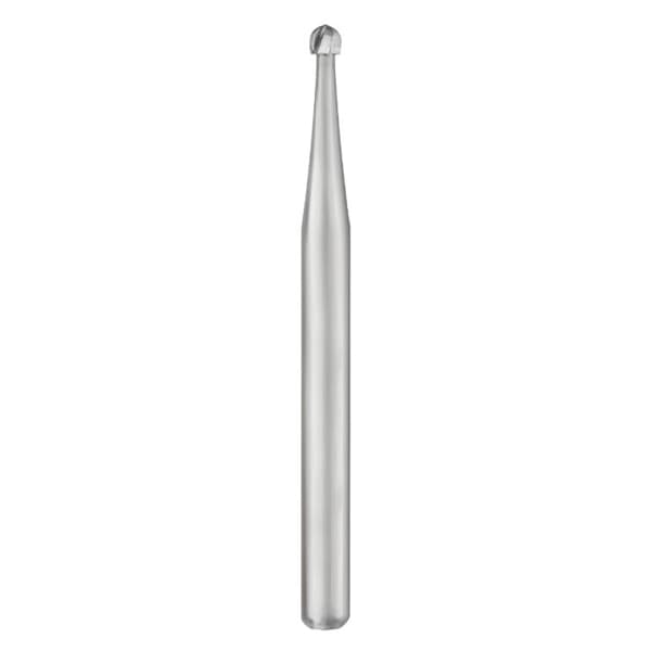 TriRockDental FG #2 SL (Surgical Length) Round Carbide Bur, Pack of 10 - TriRockDental FG #2 SL (Surgical Length) Round Carbide Bur, Pack of 10 burs - Image 1