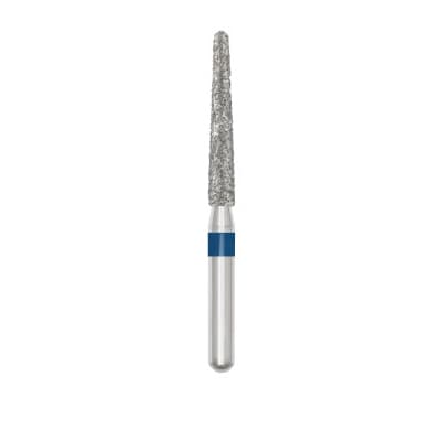 TriRockDental FG #850-018 Medium, Round End Taper, Multi-Use Diamond Bur, 25/Pk - TriRockDental FG #850-018 Medium, Round End Taper, Multi Use Diamond, 25/Pk - Image 1