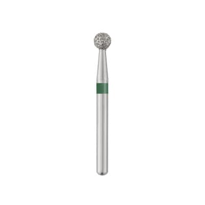TriRockDental FG #801-023 Coarse, Round, Multi-Use Diamond Bur, 25/Pk - TriRockDental FG #801-023 Coarse, Round, Multi Use Diamond, 25/Pk - Image 1