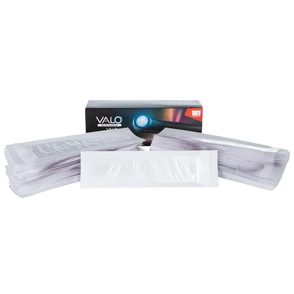 Ultradent VALO Grand & VALO Cordless Disposable Curing Light Barrier Sleeves, 600/Pk - VALO Grand & VALO Cordless - Image 1