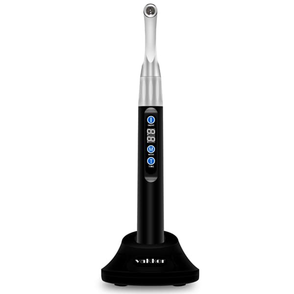 Vakker VK-018 Black Broad Spectrum LED Curing Light, 370-515nm, up to 2300 mW/cm², VK-018 - Vakker VK-018 Black Broad Spectrum LED Curing Light. 1 second to cure 2mm - Image 1