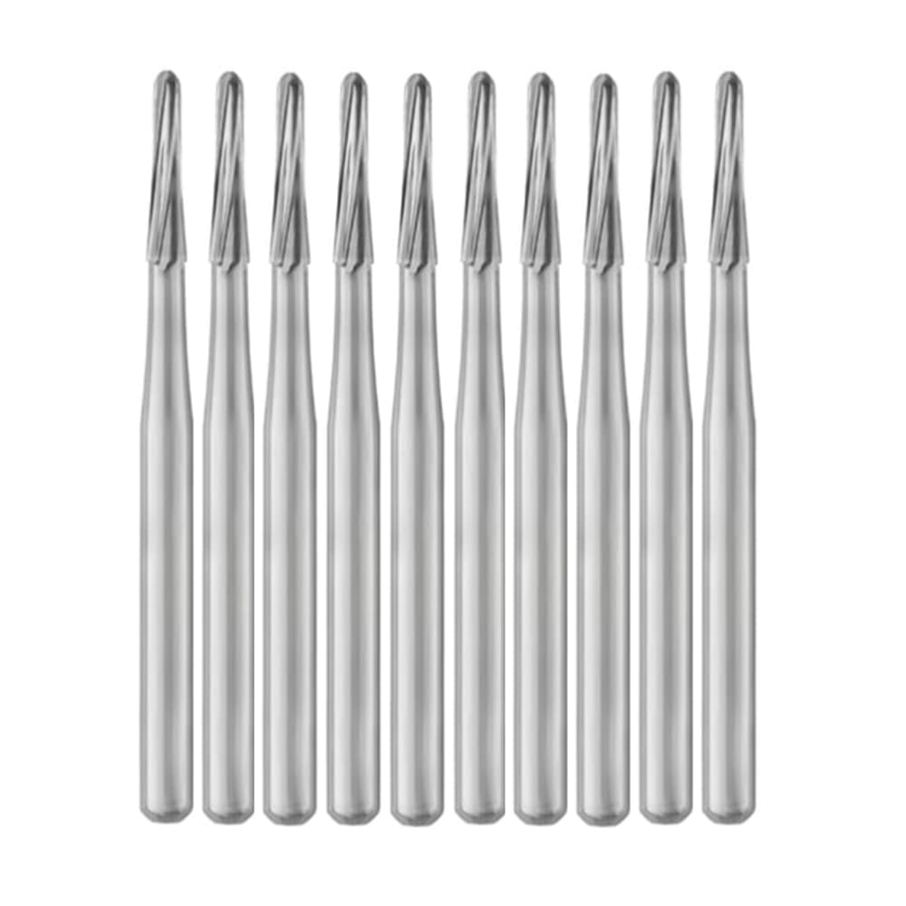 Vakker FG #1171L (Long) Taper Fissure Dome Carbide Burs, 10/Pk - Vakker FG #1171L (Long) Taper Fissure Dome Carbide Burs, 10/Pk - Image 1