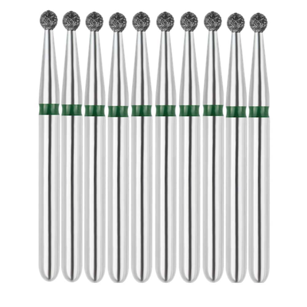 Vakker FG #801.014 Coarse Grit Round Diamond Bur, 1.4mm Head, 10/Pk - Vakker FG #801.014 Coarse Grit Round Diamond Bur, 10/Pk - Image 1