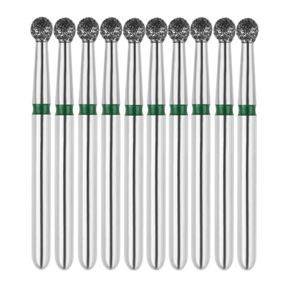Vakker FG #801.018 Coarse Grit Round Diamond Bur, 1.8mm Head, 10/Pk - Vakker FG #801.018 Coarse Grit Round Diamond Bur, 10/Pk - Image 1