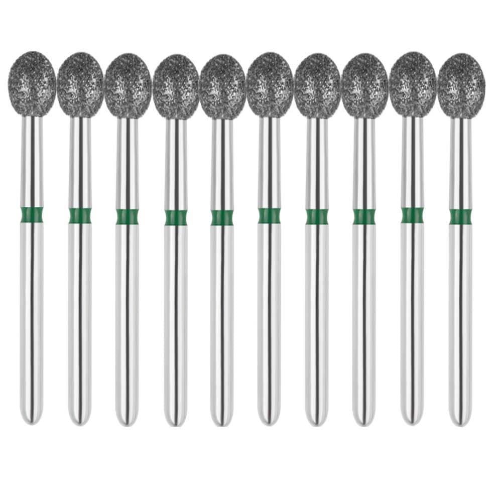 Vakker FG #801.032 Coarse Grit Round Diamond Bur, 151 µm, 3.2 mm Head, 10/Pk - Vakker FG #801.032 Coarse Grit Round Diamond Bur, 10/Pk - Image 1