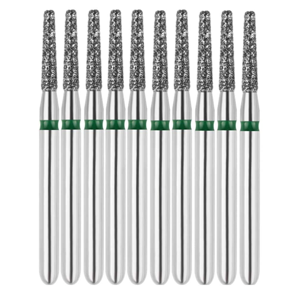 Vakker FG #846.012 Coarse Grit Flat End Taper Diamond Bur, 10/Pk - Vakker FG #846.012 Coarse Grit Flat End Taper Diamond Bur, 10/Pk - Image 1