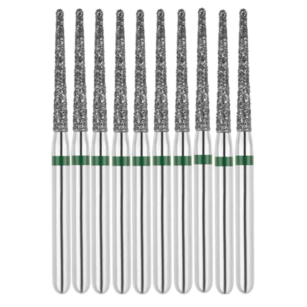 Vakker FG #848.012 Coarse Grit Flat End Taper Diamond Bur, 10/Pk - Vakker FG #848.012 Coarse Grit Flat End Taper Diamond Bur, 10/Pk - Image 1