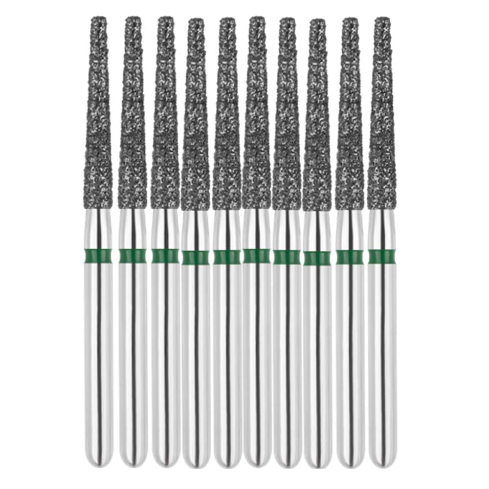 Vakker FG #848.016 Coarse Grit Flat End Taper Diamond Bur, 10/Pk - Vakker FG #848.016 Coarse Grit Flat End Taper Diamond Bur, 10/Pk - Image 1