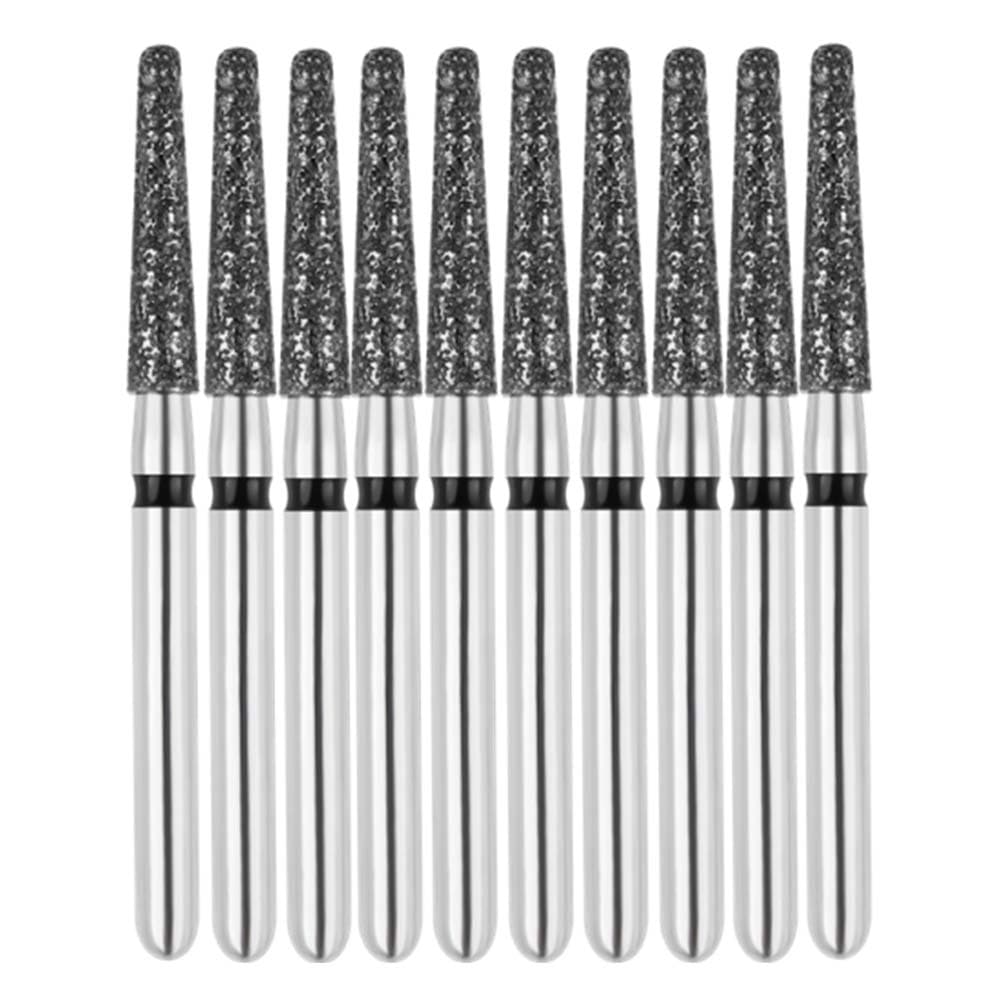 Vakker FG #847.016 Super Coarse Grit Flat End Taper Diamond Bur, 10/Pack - Vakker FG #847.016 Super Coarse Grit Flat End Taper Diamond Bur, 10/Pk - Image 1