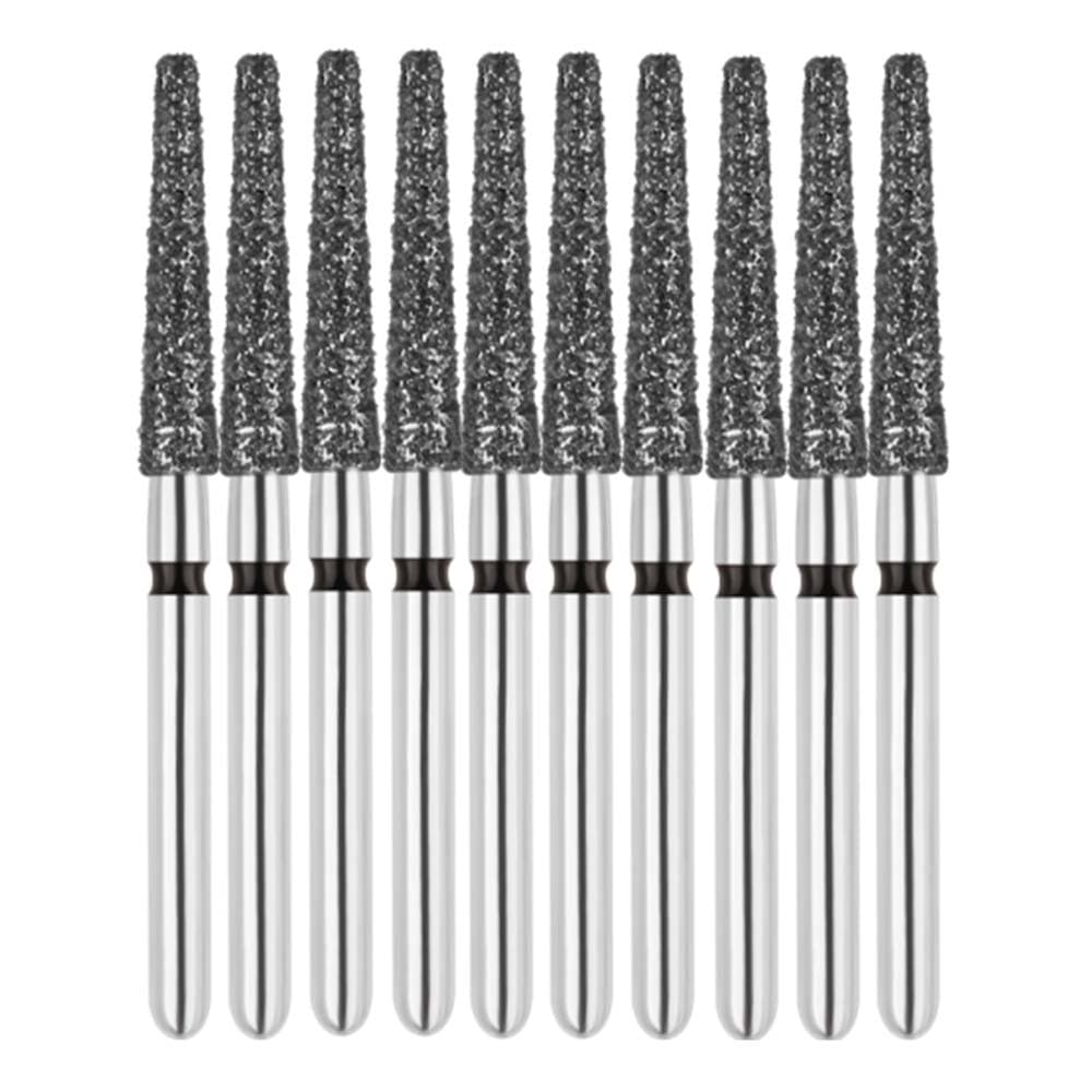 Vakker FG #848.018 Super Coarse Grit Flat End Taper Diamond Bur, 10/Pack - Vakker FG #848.018 Super Coarse Grit Flat End Taper Diamond Bur, 10/Pk - Image 1