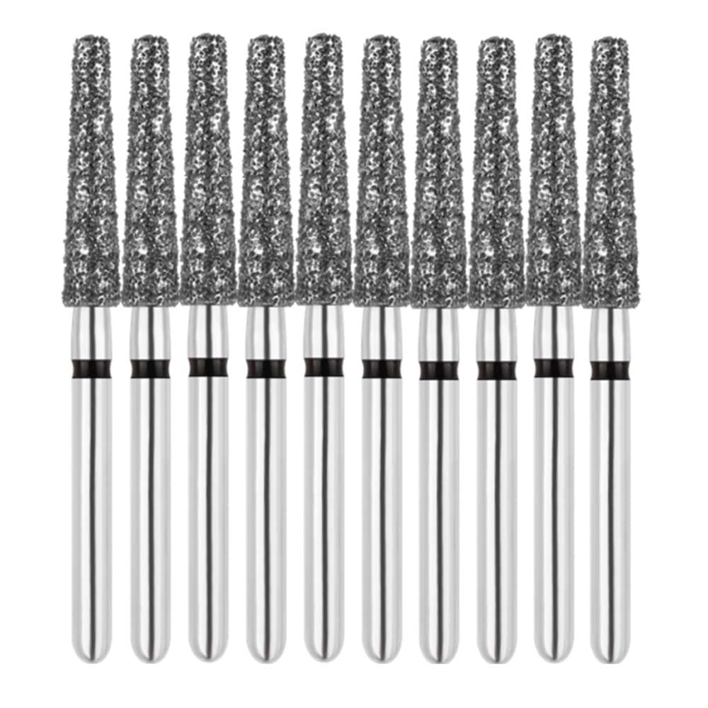 Vakker FG #848.021 Super Coarse Grit Flat End Taper Diamond Bur, 181 µm, 10/Pk - Vakker FG #848.021 Super Coarse Grit Flat End Taper Diamond Bur, 10/Pk - Image 1