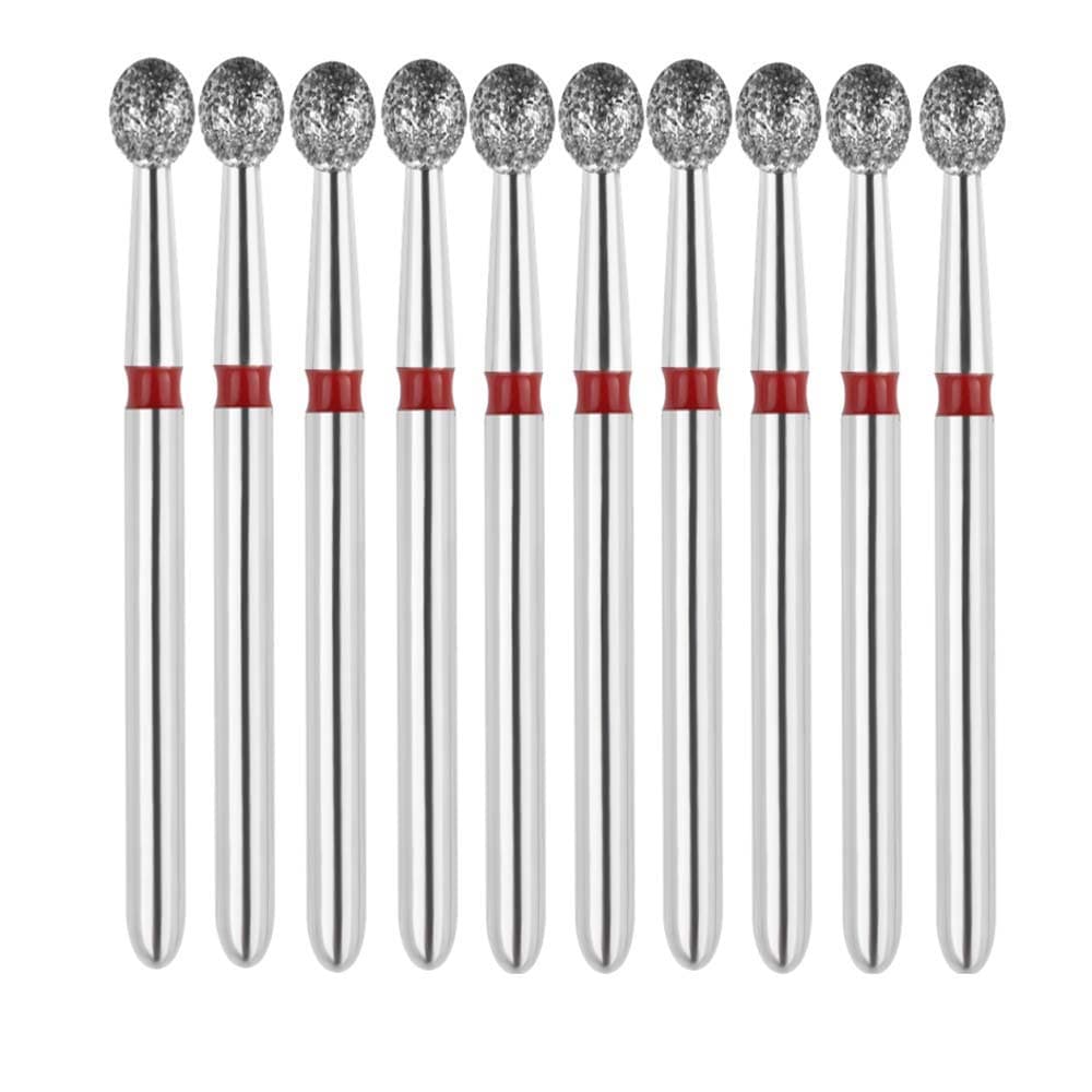 Vakker FG #801.023 Fine Grit Round Diamond Bur, 60µm, 2.3mm Head, 19mm Overall Length, 10/Pk - Vakker FG #801.023 Fine Grit Round Diamond Bur, 10/Pk - Image 1