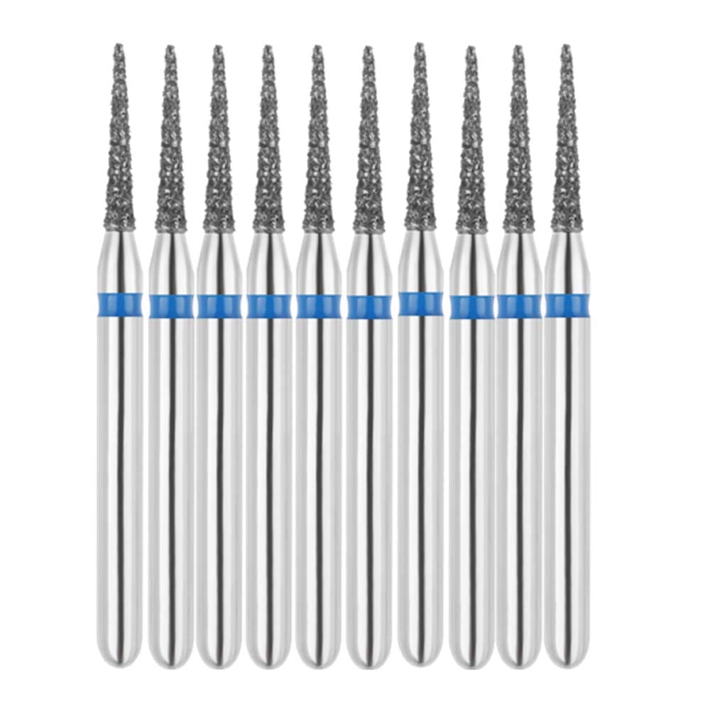 Vakker FG #852.012 Medium Grit Christmas Tree Shaped Diamond Bur, 10/Pk - Vakker FG #852.012 Medium Grit Christmas Tree Shaped Diamond Bur, 10/Pk - Image 1