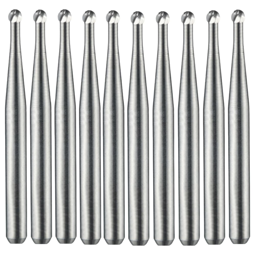 Vakker FG #2 SS Carbide Bur, Short Shank, 10/Pk - Vakker FG #2 SS Carbide Bur, Short Shank, 10/Pk - Image 1