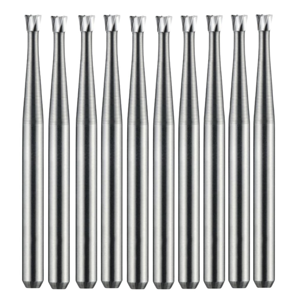 Vakker FG #36 Carbide Bur, 1.6mm Shank, 1.2mm Head, 10/Pk - Vakker FG #36 Carbide Bur, 10/Pk - Image 1