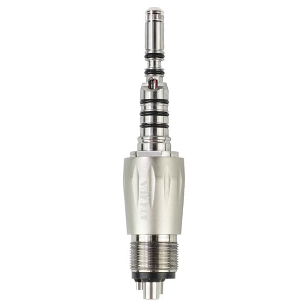 Vakker Self-Generate Fiber Optic Quick Coupler, Kavo Compatible, Fits 4/6 Hole Handpieces - Vakker Self-Generate Fiber Optic Quick Coupler, Kavo compatible. Fit for 4/6 - Image 1