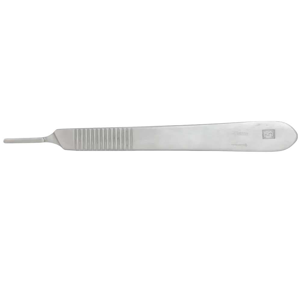 Valdent USA #3 Stainless Steel Scalpel Handle, 1/Pk - Valdent USA #3 Stainless Steel Scalpel Handle, 1/Pk - Image 1