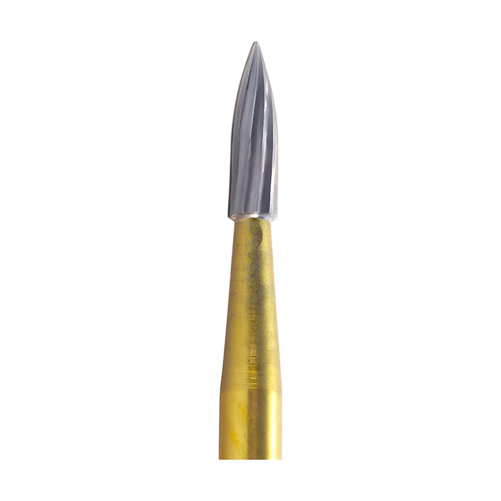 Valdent USA FG #7903 Needle Shaped 12 Blade Trimming and Finishing Bur, 100/Pk - Valdent USA FG #7903 Needle Shaped 12 Blade Trimming and Finishing Bur, 100/Pk - Image 1