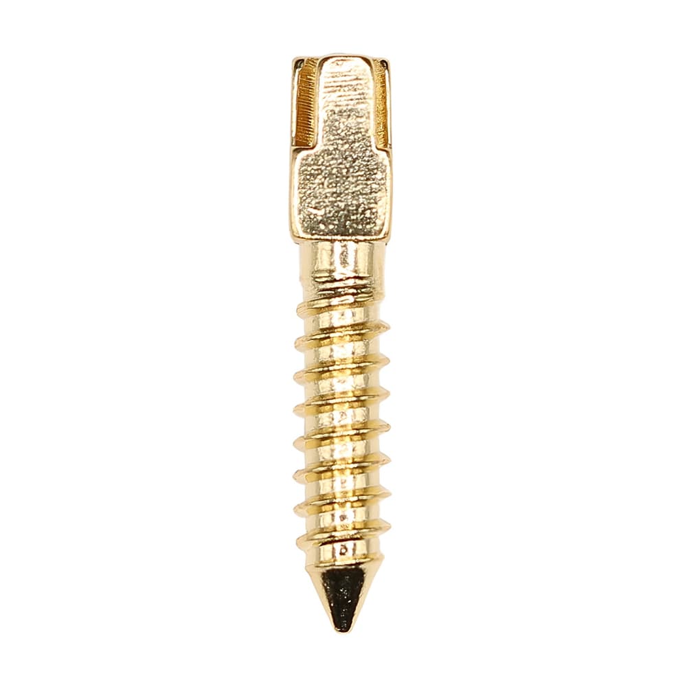 Valdent USA Gold-Plated Screw Post Refill, M5, #5 Medium 9.3mm, 12/Pk - Valdent USA Gold-Plated Screw Post Refill - M5, #5 Medium 9.3mm, 12/Pk - Image 1