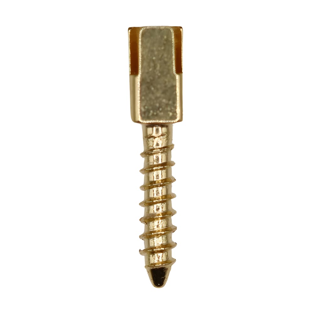 Valdent USA Gold-Plated Screw Post Refill - S3, #3 Short 7.8mm, 12/Pk - Valdent USA Gold-Plated Screw Post Refill - S3, #3 Short 7.8mm, 12/Pk - Image 1