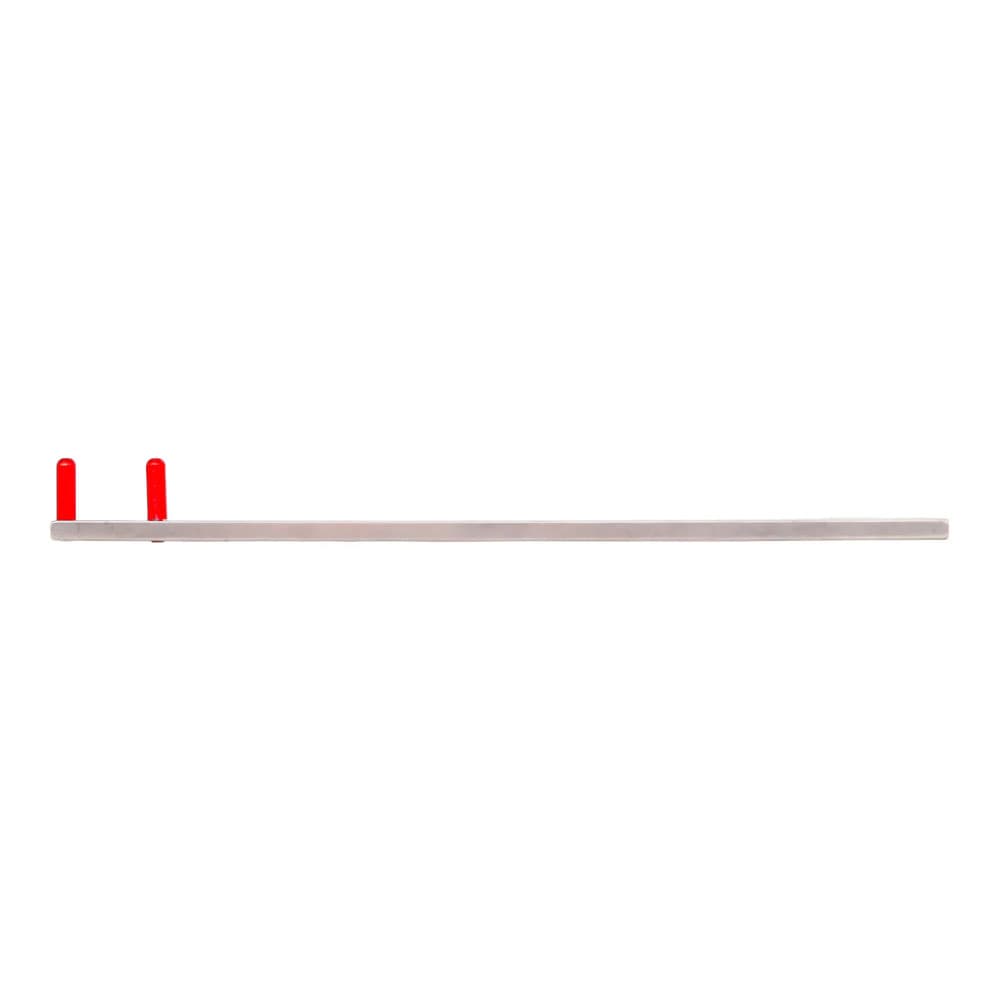 Valdent USA X-Ray Bite Wing Positioning Arm, Red Prongs, Single Arm, Stainless Steel, Autoclavable - Valdent USA X-Ray Bite Wing Positioning Arm, Red Prongs, Single Arm - Image 1