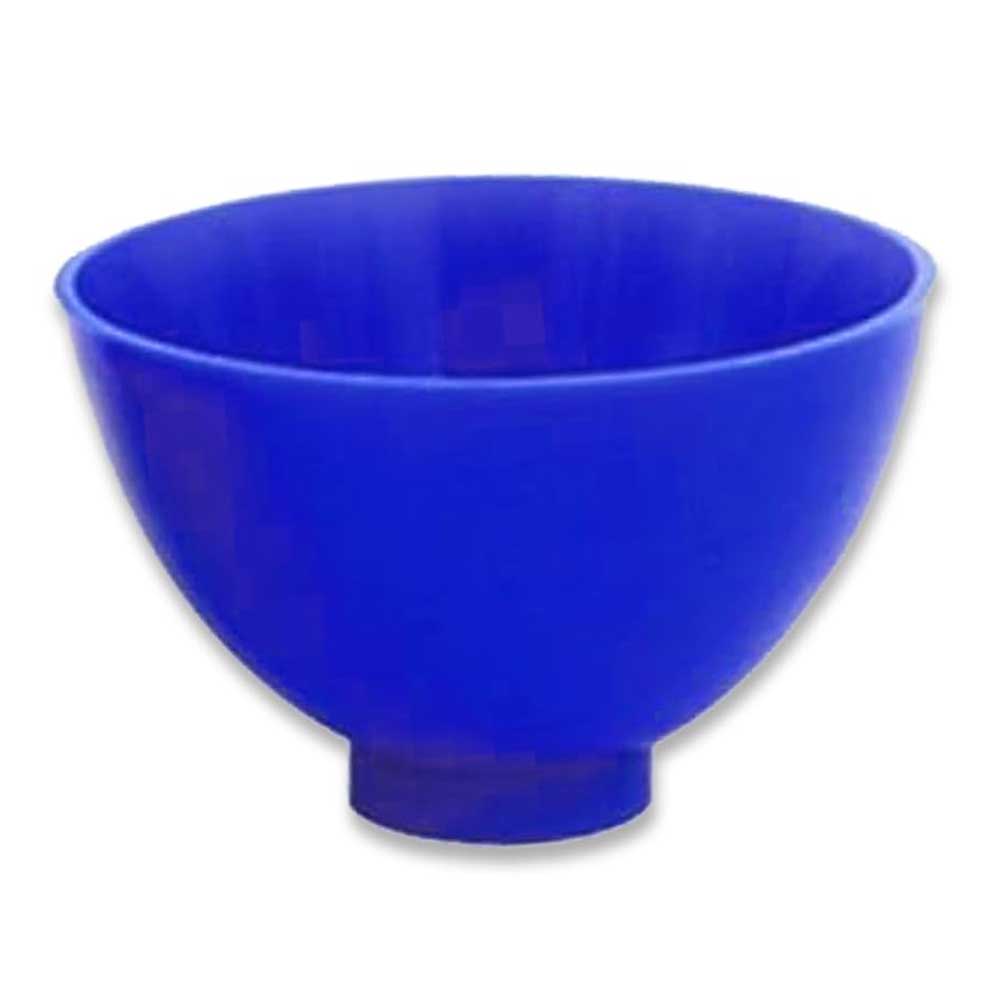 VastMed Flexible Silicone Mixing Bowl, Small, Blue, 1/Pk - VastMed Flexible Silicone Mixing Bowl, Small, Blue, 1/Pk - Image 1
