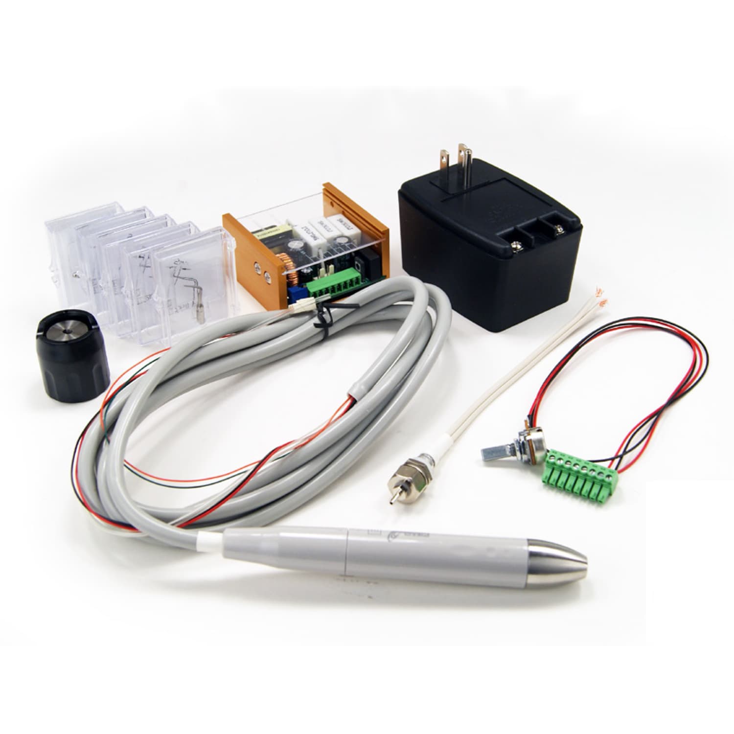 Vector Piezo Tech Power Plus Built-In Scaler with LED, Satelec Style, Includes Handpiece, Control Box, and 5 Tips - Vector Piezo Tech Power Plus Built-In Scaler with LED - Satelec Style. - Image 1