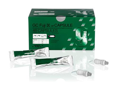 GC Fuji IX GP B2 Refill Capsule, Shade B2, 48/Box, #425084 - Fuji IX GP B2 Refill Capsule (48/Box) - Image 1
