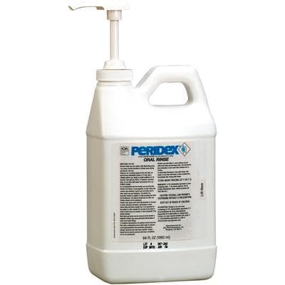 Peridex Chlorhexidine Gluconate Rinse 0.12%, 64 oz Bottle, #12133 - Peridex Chlorhexidine Rinse 64oz - Image 1